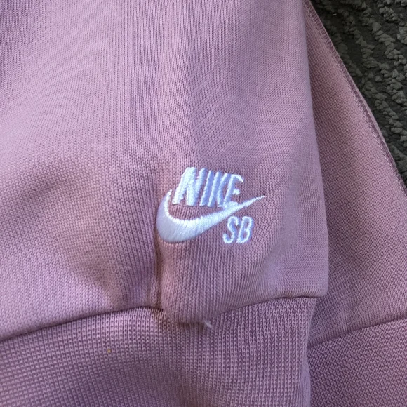 Nike Pink Dog Print Crewneck Sweater - Picture 2 of 4
